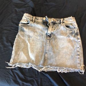 Jean skirt